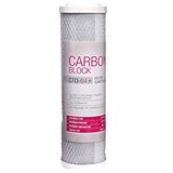 Sulook 10'' Cto Coconut Bazlı Blok Aktif Karbon Su Arıtma Filtresi (Açık Kasa Uyumlu 3. Aşama Filtre)