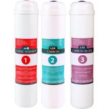 SULOOK 1252 Aqualine Inline 12” 3’lü Filtre Seti