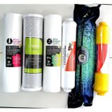 SULOOK 1381 Aqualine Su Arıtma Filtre Seti 6 Lı Çift Spun,platınum Membran,mineralli