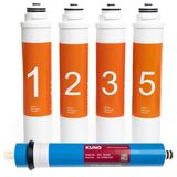 SULOOK 1384 Waterlife Uyumlu Lg Membran 5li Seti Waterfill Tak Çevir Su Arıtma Filtre