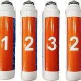 SULOOK 1401 Waterlife Uyumlu 4 lü Filtre Seti - TAKÇEVİR 4 lü Su Arıtma Filtresi