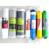 SULOOK 1418 Aqualine Su Arıtma Filtre Seti 7 Li Çift Karbon,vontron,mineral,alkali