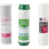SULOOK 1677 Aquabir Su Arıtma Cihazı Filtresi 3'lü Set