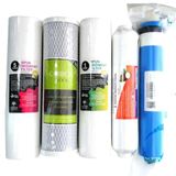 SULOOK 1914 Lotto Filters Aqualine Su Arıtma Filtre Seti 5'li Çift Spun 75 Gpd Vontron Membran