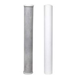 SULOOK 2034 Su Arıtma 20 inch 5 Micron Tortu ve Blok Aktif Karbon Filtresi