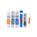 SULOOK 291 Kapalı Kasa Su Arıtma Cihazı 6 Lı Inline Filtresi Seti 6 Aşamalı Lg & Kuno Membran