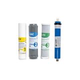SULOOK 3289 Watermanya Açık Kasa Su Arıtma Cihazı Dörtlü Filtre Seti (Üçlü Ön Filtre + Vontron Ters Ozmos Membran)