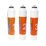 SULOOK 3404 Waterfil Waterlife Filtre Takımı 3'lü Ön Set Su Arıtma Cihazı Filtresi