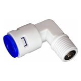 SULOOK 3464 Ars Su Arıtma Cıhazı Çek Valf,Dirsek Şeklinde,Quick Geçme 6 Mm Hortum Bağlantılı