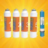 SULOOK 3535 Waterlife Uyumlu Filtre 5 'li Set Waterlife Su Arıtma Filtresi