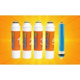 SULOOK 3758 Waterlife Filtre 5 'Li Set Waterlife Su Arıtma Filtresi Uyumlu 533715558