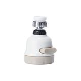 SULOOK 514 Fixer365 Oynar Başlıklı Musluk Başlığı 3 Fonksiyonlu Beyaz Tasarruflu Kubar