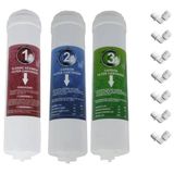 SULOOK 6282765 Su Arıtma Filtre Seti 3'lü Inline Set