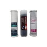 SULOOK 710200701 İhlas Su Arıtma Cihazı Filtresi 3' lü Filtre Seti Çift Karbonlu