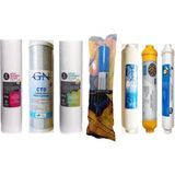 Sulook Açık Kasa Cihazlar Için 7'li Su Arıtma Filtresi (tam Set)