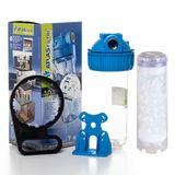 Sulook Atlas 3/4"10" İnç Tekli Filtre Kabı+Silifoz Kireç Önleyici Filtre