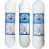 Sulook Çubuklu İnline Filtre Seti 2,5 inch 3'lü Ekonomik Set *