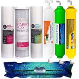 SULOOK Eslhhrtdhy65 Su Arıtma Filtre Seti 7 Li Çift Spun Platınum Mineral Alkali