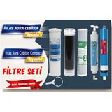 Sulook Ihlas Aura Cebilon ve Aura Cebilon Compactı Uyumlu Filtre Seti Lg Membranlı