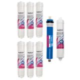 Sulook Kapalı Kasa Su Arıtma Cihazı 1 Yıllık Tam Set Filtre Takımı (8 Filtre)