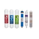 SULOOK KAPALI KASA SU ARITMA CİHAZLARINA UYUMLU 6'LI FİLTRE SETİ, 10 AŞAMALI VONTRON MEMBRANLI
