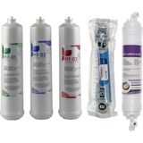 SULOOK KAPALI KASA SU ARITMA CİHAZLARINA UYUMLU ÜSTTEN ÇİFT ÇUBUKLU INLINE 5'Lİ FİLTRE SETİ LG MEMBRANLI