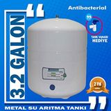 SULOOK Su Arıtma Cihazı 12 Litre Nsf Onaylı Paslanmaz Metal Tank