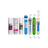 Sulook Su Arıtma Cihazı Filtresi 7'li Filtre Seti Paket Açık Kasa Quick Bağlantılı Inline
