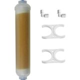 Sulook Su Arıtma Reçine Mixped 10" Inline Filtre,Akvaryum Su Yumuşatma Reçine Filtre