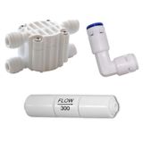 Sulook Su Arıtma Shut-Off+300 Gpd Atık Su Kısıcı+Check Valfli Dirsek