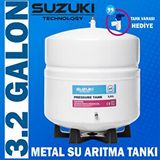 Sulook SUZUKI TECHNOLOGY, 12 Litre 3.2 Galon Metal Su Arıtma Tankı
