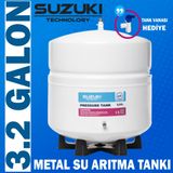 SULOOK Szktch8753645 Suzuki Technology, 12 Litre 3.2 Galon Metal Su Arıtma Tankı