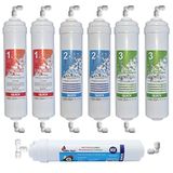 SULOOK szkylst870po Kapalı Kasa Su Arıtma Cihazı Filtresi Inline Yıllık Seti