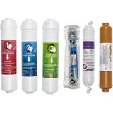 SULOOK TÜM KAPALI KASA SU ARITMA CİHAZLARINA UYUMLU INLINE 6'LI FİLTRE SETİ LG MEMBRANLI