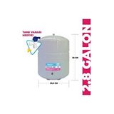 Sulook Tüm Su Arıtma Cihazlarına Uyumlu 2,8 Galon (10 Lt) Metal Tank Beyaz