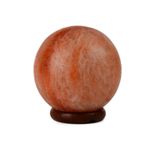 SULSALT Küre Figürlü Himalaya Tuz Lambası | Orijinal Himalaya Kaya Tuzu Lambası 3-4 Kg