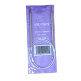Sultan Çelik Telli Misinalı Şiş Numara 5 ( 5,0 mm) 80 cm (iki şiş arasi ölçüsü 80 cm'dir.)