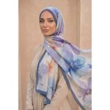 Sultan Eşarp Sultan Desenli Bambu Kraş Şal - Aylin Modeli - DK03-06