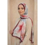 Sultan Eşarp Sultan Desenli Bambu Kraş Şal - Aylin Modeli - DK03-13