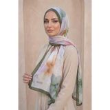 Sultan Eşarp Sultan Desenli Bambu Kraş Şal - Aylin Modeli - DK03-14