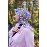 Sultan Eşarp Sultan Fresh Pamuk Eşarp - Dolu Çiçek Deseni - SFE007-05