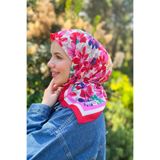 Sultan Eşarp Sultan Fresh Pamuk Eşarp - Dolu Çiçek Deseni - SFE007-07