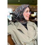 Sultan Eşarp Sultan Fresh Pamuk Eşarp - Etnik Desen - SFE003-07