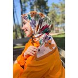 Sultan Eşarp Sultan Fresh Pamuk Eşarp - Uçuşan Çiçekler - SFE009-10