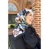 Sultan Eşarp Sultan Fresh Pamuk Eşarp - Uçuşan Çiçekler - SFE009-11
