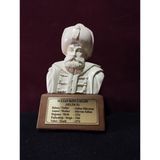 Sultan II.Selim-Osmanlı Padişahı Kaide üzerinde büst-heykel-portre