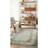 Sultan Majesty Çerçeveli Bej Modern Makine Dokuma Salon Halısı - 3081