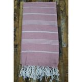 Sultan Peştemal – %100 Pamuk, 100X180 Büyük Boy, Canlı Renkli, Hızlı Kuruyan ve Suyu Iyi Emen Peştemal - 100 x 180 cm - Gülkurusu