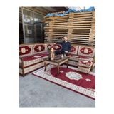 Sultan Sedir Selçuklu Şark Köşesi - 240x260cm L Köşe (1Halı 1Sehpa 1Puf) - Yerleşim Planını Bildiriniz