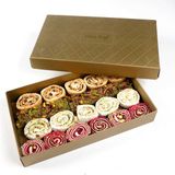 Sultan ve Baklava Bohça Lokum Sarı Kutu 800G